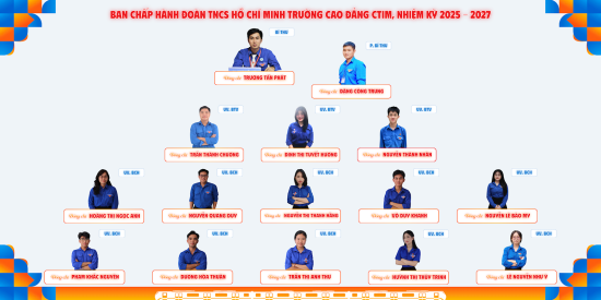 🇻🇳 RA MẮT BAN CHẤP HÀNH ĐOÀN TNCS HỒ CHÍ MINH TRƯỜNG CAO ĐẲNG CTIM, NHIỆM KỲ 2025 - 2027 🇻🇳